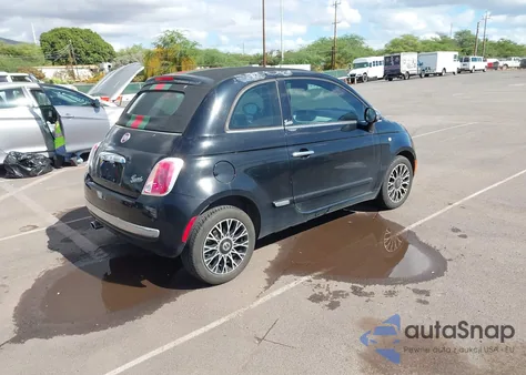 2012 Fiat 500C Lounge from USA, damaged, VIN 3C3CFFER7CT288990